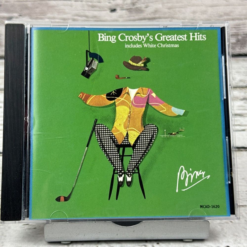 Bing Crosby – Bing Crosby's‎ Greatest Hits w/ White Christmas (CD Club 1988)